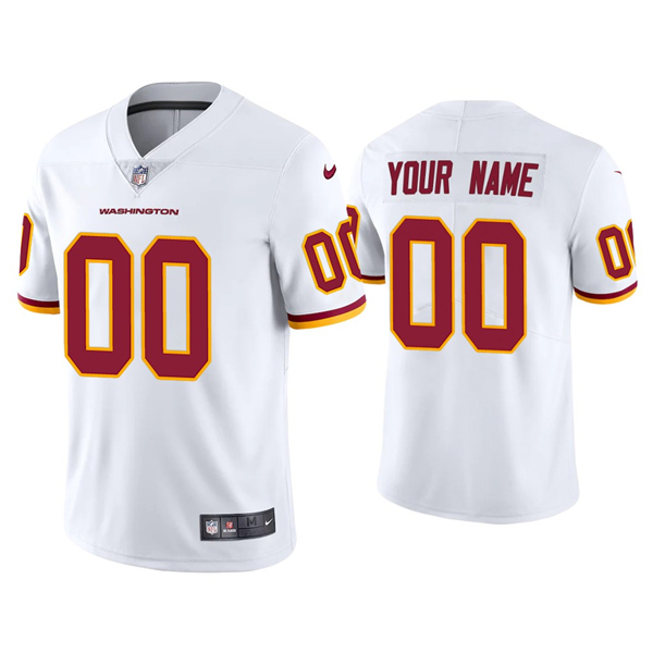 Custom Washington Commanders Vapor Untouchable Limited Jersey